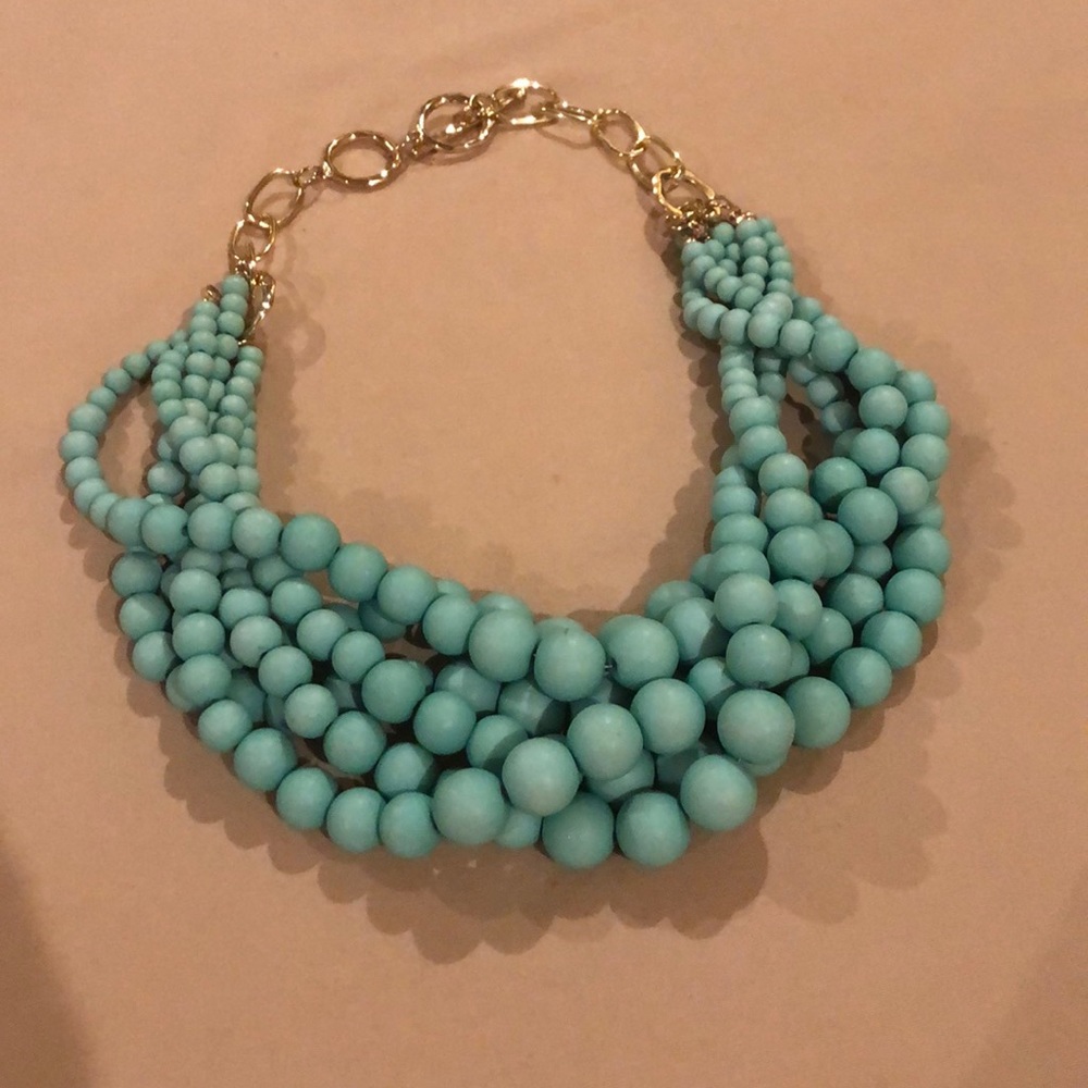 Sea Green Ball Necklace